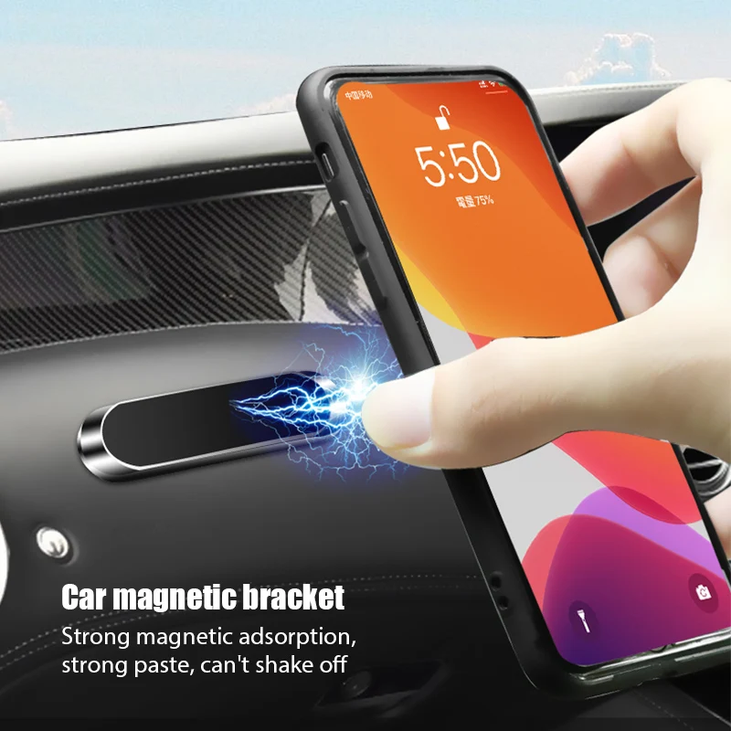 Phone Accessories Holder Car - Magnetic Car Phone Holder Rotatable Mini
