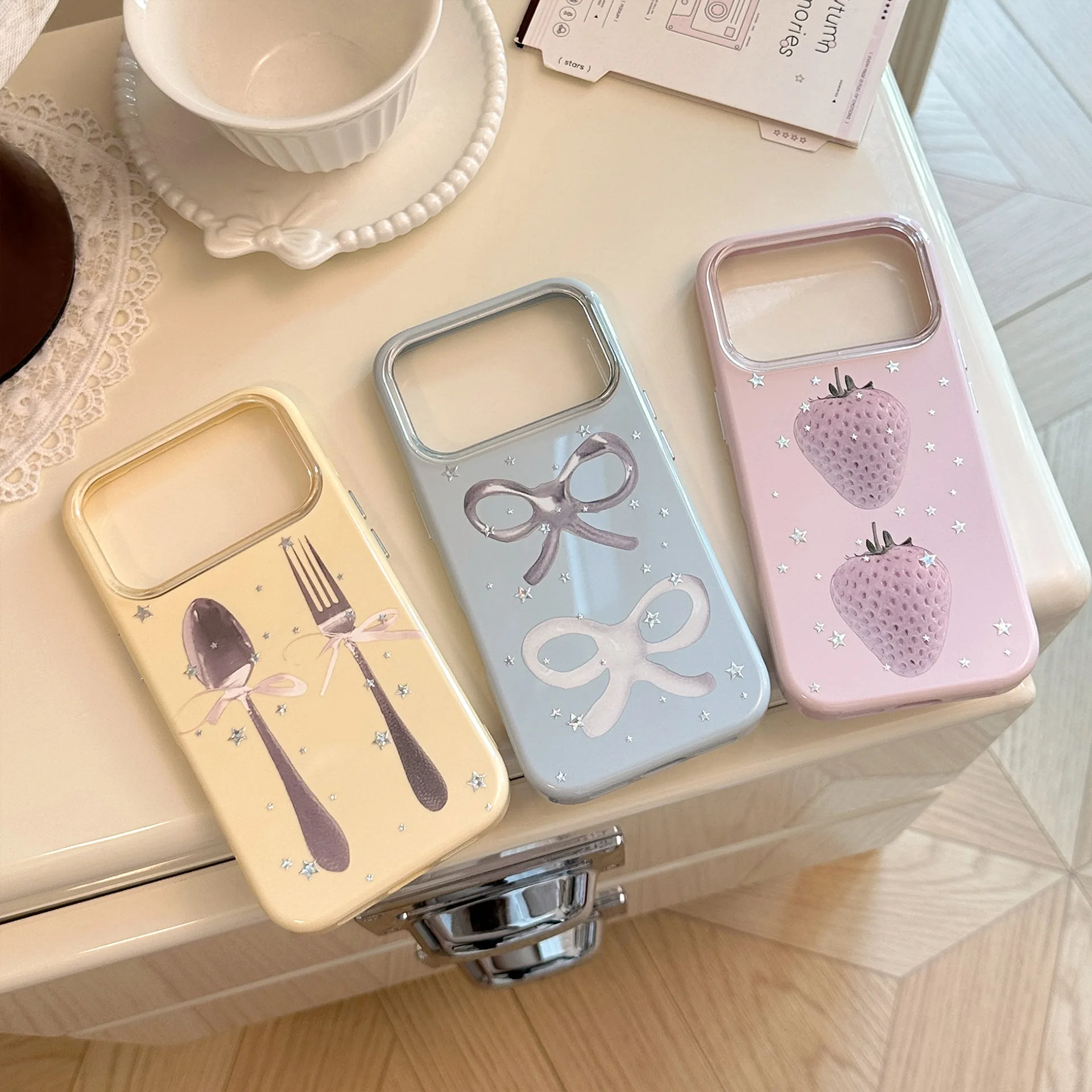 Luxury Candy Colors Sliver Sta - огляд і ціна Apple Iphone 15
