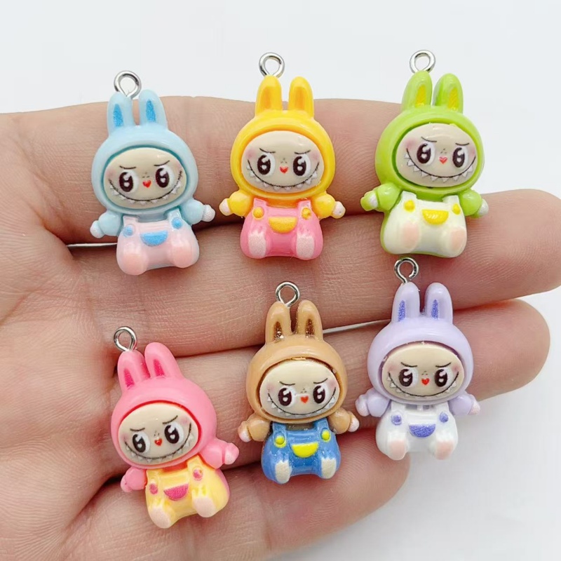 10Pcs Kawaii Rabbit Strawberry - огляд і ціна Phone Accessories Charms