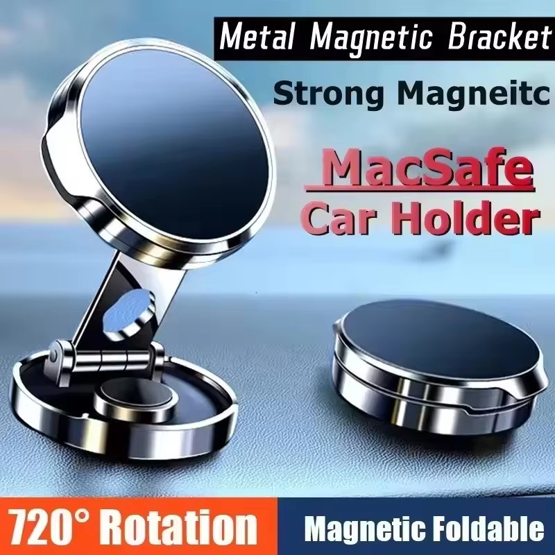 Round Folding Magnetic Car Hol - огляд і ціна Phone Accessories Holder Car