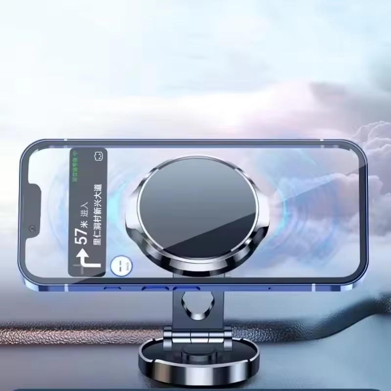Round Folding Magnetic Car Hol - огляд і ціна Phone Accessories Holder Car